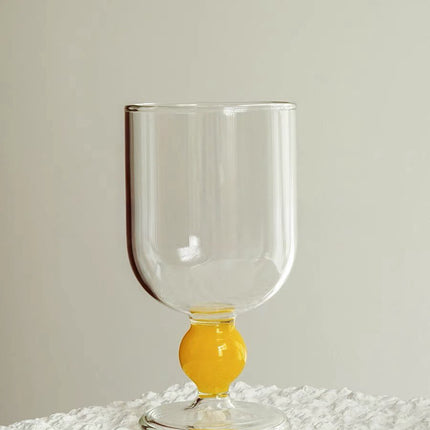Gumballs Wine Glass - Eclectic Whimsical Coloured Cocktail Glasses