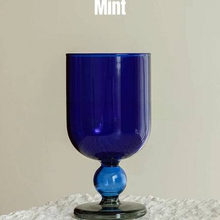 Gumballs Wine Glass Set - Eclectic Whimsical Coloured Cocktail Glasses