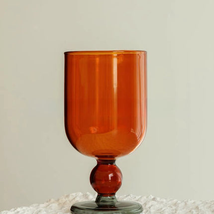 Gumballs Wine Glass - Eclectic Whimsical Coloured Cocktail Glasses