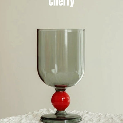Gumballs Wine Glass Set - Eclectic Whimsical Coloured Cocktail Glasses