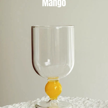 Gumballs Wine Glass Set - Eclectic Whimsical Coloured Cocktail Glasses