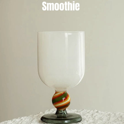 Gumballs Wine Glass - Eclectic Whimsical Coloured Cocktail Glasses