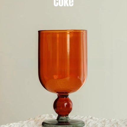 Gumballs Wine Glass - Eclectic Whimsical Coloured Cocktail Glasses