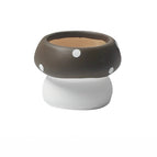 Brown / Small Button Mushroom: 10.5 * 10.5 * 8cm