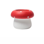 Burgundy / Large Button Mushroom: 22 * 22 * 16.5cm