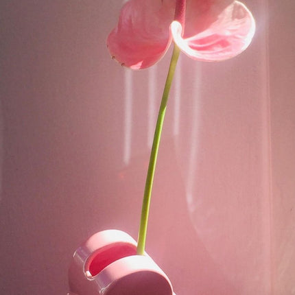 Handmade Memphis Ceramic Dick Vase | Decorative Shiva Flower Vase