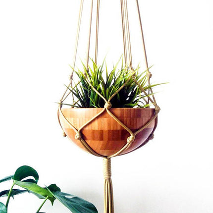 Macrame Plant Hanger, Hanging Planter