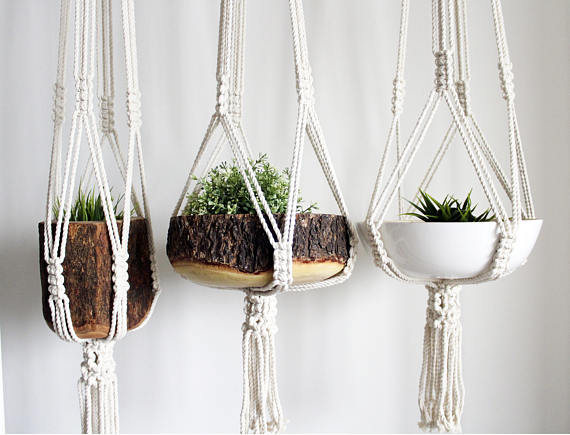 Large Macrame Plant Hanger, Hanging Planter, Plant