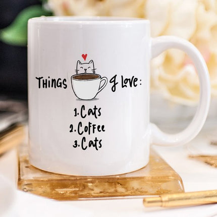 Funny Coffee Mug For The Cat Lover, Cat Coffee