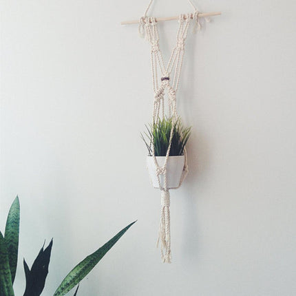 Macrame Plant Hanger, Hanging Planter