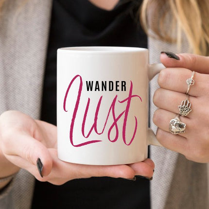 The "Wanderlust" Coffee Mug, Wanderlust, Adventure