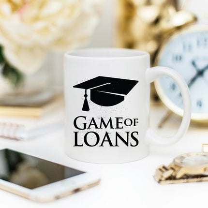 Game Of Loans - 11oz Ceramic Coffee Mug - Mug Gift