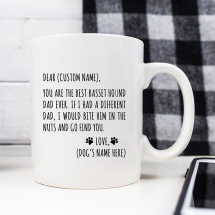 Basset Hound Gifts for Basset Hound Dad Basset