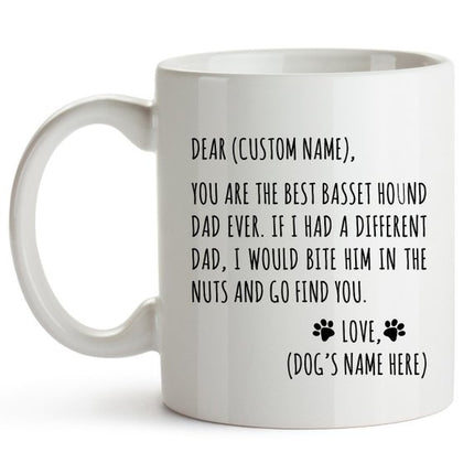 Basset Hound Gifts for Basset Hound Dad Basset