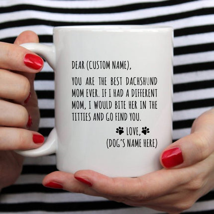 Dachshund Gift for Dachshund Mom Dachshund Mug