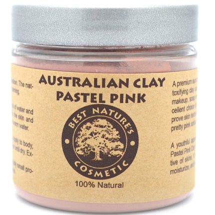Australian Pastel Pink Clay for stressed, mature skin