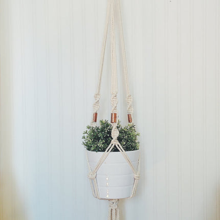 Macrame Plant Hanger, Hanging Planter