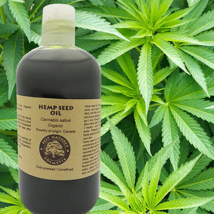 Hemp Seed Oil – Organic, Cold-Pressed & Unrefined