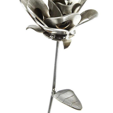 Original Immortal Rose, Recycled Metal Rose, Steel Rose Sculpture,