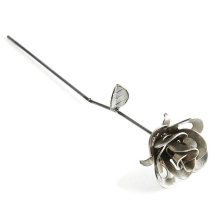 Original Immortal Rose, Recycled Metal Rose, Steel Rose Sculpture,