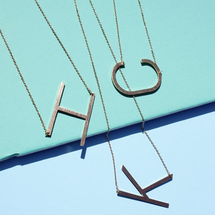 Monogram Collection Initial Necklace