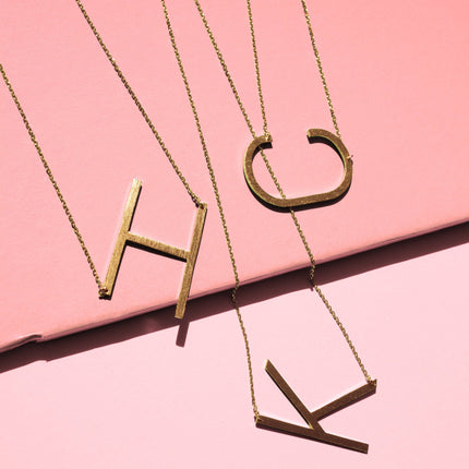 Monogram Collection Initial Necklace