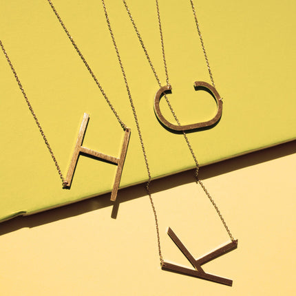 Monogram Collection Initial Necklace
