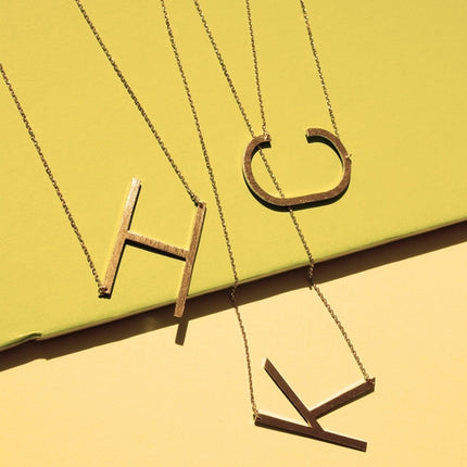 Monogram Collection Initial Necklace