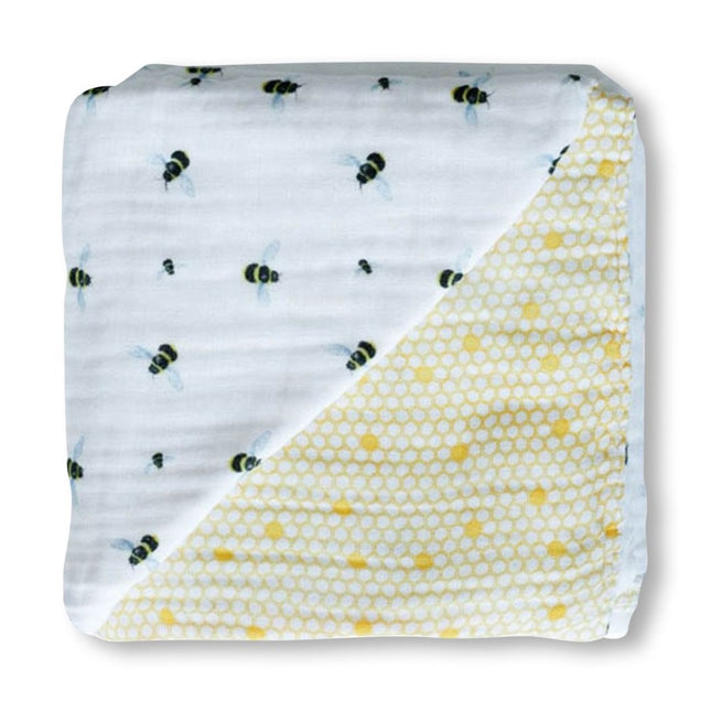 ORGANIC SNUG BLANKET - BEES