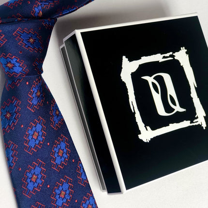 Armenian Rug  Silk Neck tie