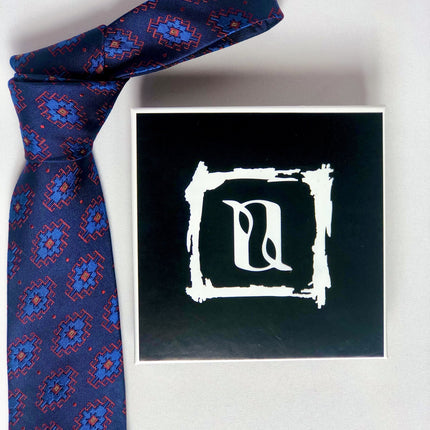 Armenian Rug  Silk Neck tie