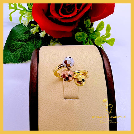 18K Real Gold Ring size 6