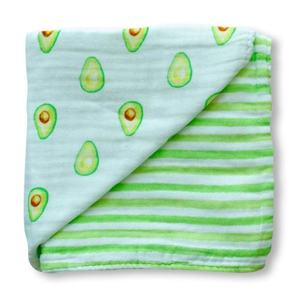 ORGANIC SNUG BLANKET - AVOCADO