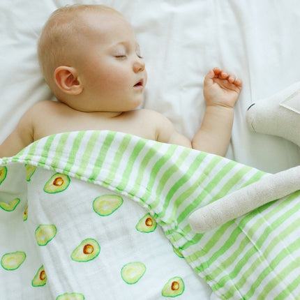 ORGANIC SNUG BLANKET - AVOCADO