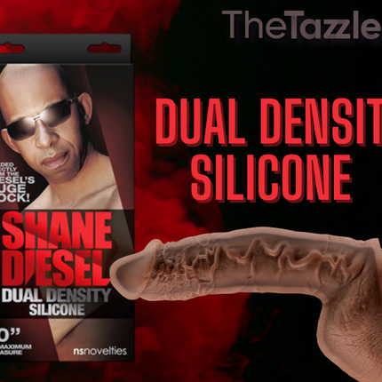 Shane Diesel 10 inch Dual Density Silicone Dildo