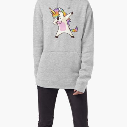 Dabbing Unicorn Shirt Hip Hop Dap Pose WOMEN