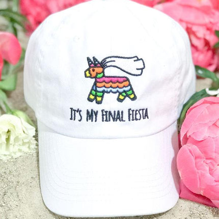 It's My Final Fiesta | Let's Get Smashed - Embroidered Bachelorette