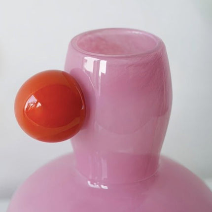 Jelly Bean Bud Vase - Whimsical Dopamine Centerpiece Vase for Gorgeous