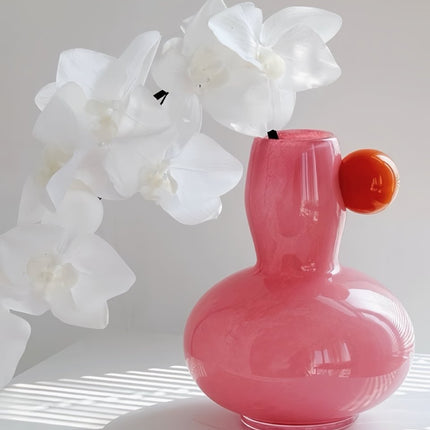 Jelly Bean Bud Vase - Whimsical Dopamine Centerpiece Vase for Gorgeous