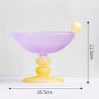 Passion Fruit - Large  - Purple & Yellow
