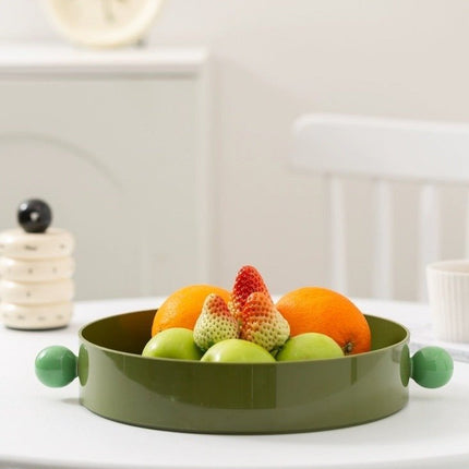 Jelly Bean Fruit Tray, Whimsical Dopamine Decorative Tray