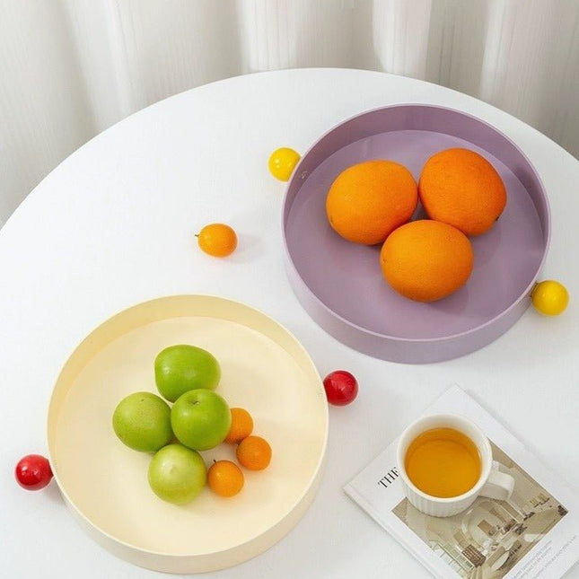 Jelly Bean Fruit Tray, Whimsical Dopamine Decorative Tray