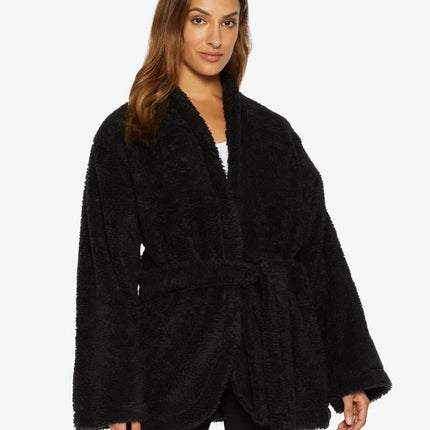 Open Front Belted Teddy Coat (1917)