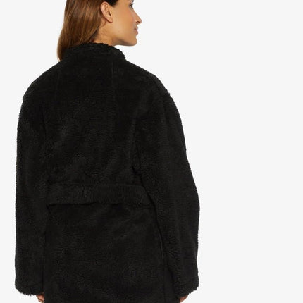 Open Front Belted Teddy Coat (1917)