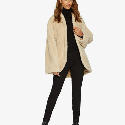 Open Front Belted Teddy Coat (1917)