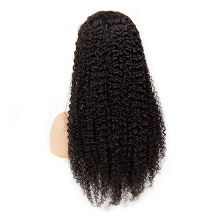 13x1x4 Kinky Curly 13x1x6 T part Lace Transparent Human Hair Wigs 180%