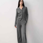 L（12-14） / Floral Gray Sets（Top+Pants）
