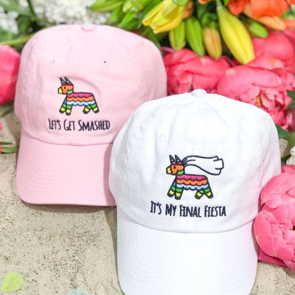 It's My Final Fiesta | Let's Get Smashed - Embroidered Bachelorette