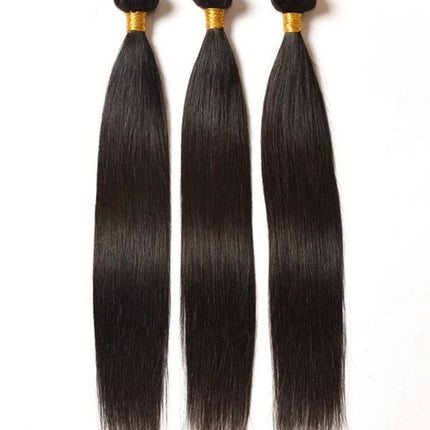 10A Grade 1/3/4 Straight Brazilian 100% Human Hair Bundles Double Weft