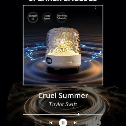 Light Theatre: Ambient Light With Stereo Speaker, Ripple Sunset Aurora